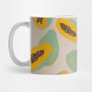 Papaya pattern Mug